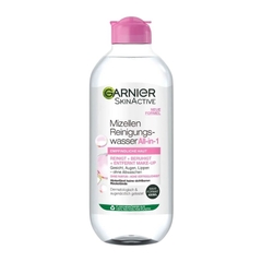 Nước Tẩy Trang Garnier Skin Active Mizellen Reinigungswasser All In 1 400ml (Hồng)
