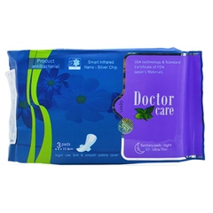 Băng vệ sinh Doctor Care 3 miếng (ban đêm)