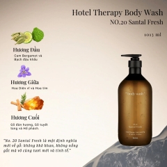 Sữa Tắm Hương Nước Hoa Hetras Hotel Therapy Body Wash 1013ml
