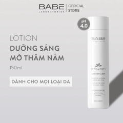 Nước Hoa Hồng Làm Sáng Da Giảm Thâm Nám Babe Depigment+ Lotion Glow 150ml