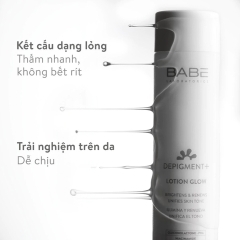 Nước Hoa Hồng Làm Sáng Da Giảm Thâm Nám Babe Depigment+ Lotion Glow 150ml