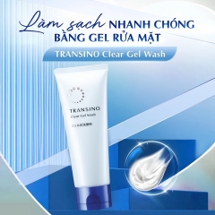Sữa Rửa Mặt Trắng Da Mờ Thâm Nám Transino Clear Wash Ex 100g