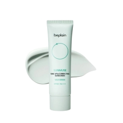 Kem Chống Nắng Beplain Sunmuse Tone Up & Correcting Sunscreen Mild Green SPF50+ 50ml (Xanh Ngọc)