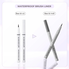 Dạ Kẻ Mắt Karadium Waterproof Brush Liner Black (Xám) (Mẫu Mới)