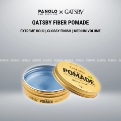 Gel Vuốt Tóc Gatsby Fiber Pomade Glossy Finish 80g