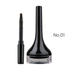 Kẻ Mắt Tonymoly Back Gel Eyeliner Long Brush 4g - 01 Black