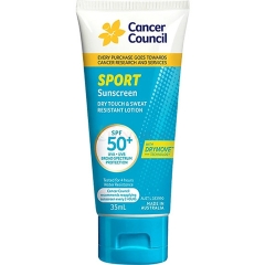 Kem Chống Nắng Cancer Council Sport Sunscreen Dry Touch & Sweat Resistant Lotion SPF50+ 35ml