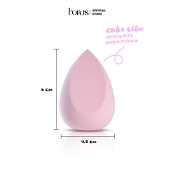 Bông Mút Trang Điểm Chuyên Dụng Horus Beauty Sponge - 03 Pink