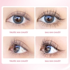 Mascara Giúp Cong Lông Mi, Chống Thấm Nước Lâu Trôi Ukiss Fireworks Plum 5g