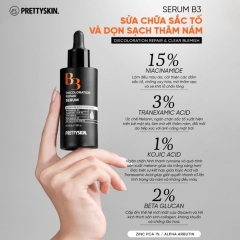 Tinh Chất Dưỡng Trắng Da, Mờ Thâm PrettySkin B3 Discoloration Repair 50ml
