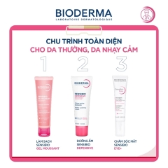 Gel Rửa Mặt Tạo Bọt Cho Da Nhạy Cảm Bioderma Sensibio Gel Moussant (Nhập Khẩu) (Mẫu Mới)
