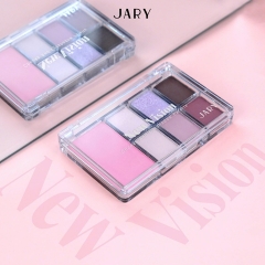 Bảng Phấn Má Và Mắt 7 Ô Jary New Vision Cheeks And Eyeshadow Palette