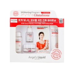 Set Dưỡng Da Angel's Liquid Whitening Program Glutathione 4 Món