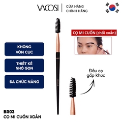 Cọ Mi Cuốn Xoắn Vacosi Spoolie Brush BR03