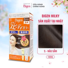 Thuốc Nhuộm Tóc Bigen Speedy Color Milky 40g