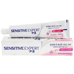 Kem Đánh Răng P/S Sensitve Expert Pro Care Giảm Ê Buốt Tức Thì 100g