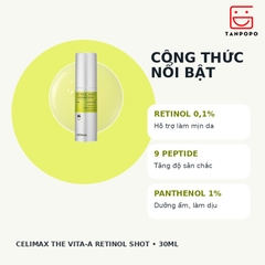 Tinh Chất Celimax The Vita A Retinol Shot Tightening 30ml