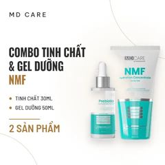 Combo Tinh Chất & Gel Dưỡng MD Care NMF Prebiotics 30ml & NMF Hydration Concentrate Facial Gel 50ml