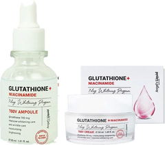 Combo Tinh Chất & Kem Dưỡng Angel's Liquid Glutathione + Niacinamide 700V Ampoule 30ml & 700V Cream 50ml