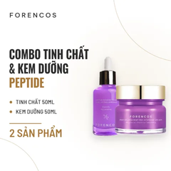 Combo Tinh Chất & Kem Dưỡng Forencos Peptide Redensifying Pore Lifting Ampoule 50ml & Intensive Cream 50ml