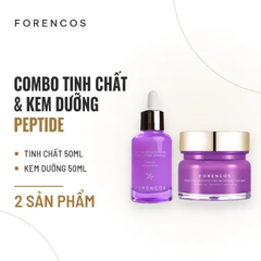 Combo Tinh Chất & Kem Dưỡng Forencos Peptide Redensifying Pore Lifting Ampoule 50ml & Intensive Cream 50ml