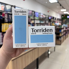 Combo Tinh Chất & Kem Dưỡng Torriden Dive In Serum 50ml & Soothing Cream 100ml (Nhập Khẩu)