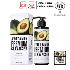 Sữa Rửa Mặt Thải Độc Chiết Xuất Quả Bơ Wonder Bath Avotamin Premium Cleanser