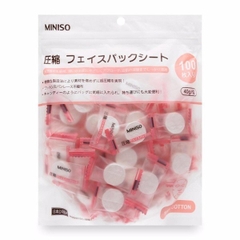 Mặt Nạ Dạng Viên Nén Miniso 100 Viên