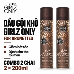 Dầu Gội Khô Girlz Only Dry Shampoo 200ml