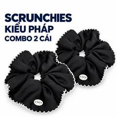 Dây Buộc Tóc Scrunchies Kiểu Pháp