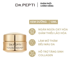Kem Dưỡng Da Chống Lão Hóa Tinh Chất Vàng 24K Gold Dr.Pepti+ Silk Peptide 88 Cream EX 12g