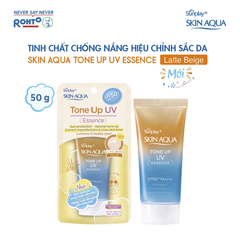 Tinh Chất Chống Nắng Hiệu Chỉnh Sắc Da Sunplay Skin Aqua Tone Up UV Essence SPF50 50g - Latte Beige