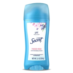 Lăn Nách Dạng Sáp Secret pH Balance Powder Fresh 24h Invisible Solid 59g