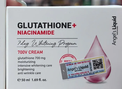 Combo Tinh Chất & Kem Dưỡng Angel's Liquid Glutathione + Niacinamide 700V Ampoule 30ml & 700V Cream 50ml