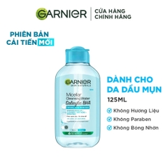 Nước Tẩy Trang Garnier Cho Da Dầu Và Mụn Micellar Cleansing Water Salicylic BHA (Nhập Khẩu)