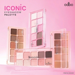Bảng Phấn Mắt 10 Ô Odbo Iconic Eyeshadow Palette 7g