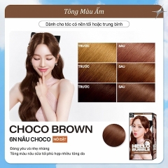 Thuốc Nhuộm Tóc Dạng Bọt Mise En Scene Hello Bubble 100g (Mẫu Mới)