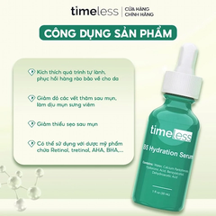 Serum Timeless Vitamin B5+ Hyaluronic Acid Làm Dịu, Phục Hồi Da 30ml (Nhập Khẩu)