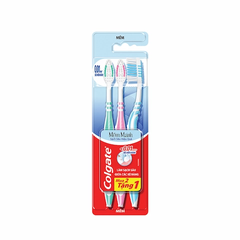 Bàn Chải Đánh Răng Colgate Slimsoft Clean Effect (3 Cái)