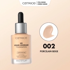 Kem Nền Catrice HD Liquid Coverage 30ml (Mẫu Mới)