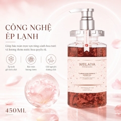Sữa Tắm Trắng Da Weilaiya Damask Rose Essence Shower Gel 450ml (Mẫu Mới)