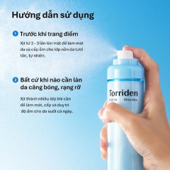 Xịt Dưỡng Căng Bóng Da Torriden Dive In Glow Mist Low Molecular Hyaluronic Acid 50ml