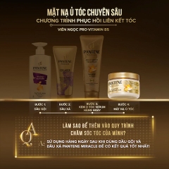 Mặt Nạ Ủ Phục Hồi Liên Kết Tóc Pantene Miracles Miracles Intensive Treatment Mask 300ml