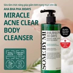 Sữa Tắm Giảm Mụn Some By Mi AHA-BHA-PHA 30 Days Miracle Acne 400g