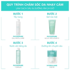 Sữa Rửa Mặt Cho Da Nhạy Cảm SVR Dạng Gel Physiopure Gelee Moussante (Nhập Khẩu) (Mẫu Mới)
