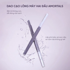 Dao Cạo Lông Mày Amortals Double Headed Maccro Eyebrow (Mẫu Mới)
