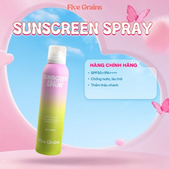 Xịt Chống Nắng Five Grains Pro-Xylane Sunscreen Spray SPF50+ 160ml