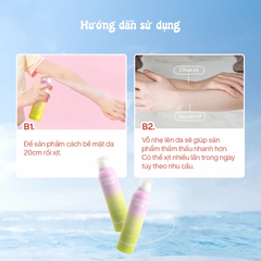 Xịt Chống Nắng Five Grains Pro-Xylane Sunscreen Spray SPF50+ 160ml