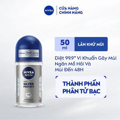 Lăn Khử Mùi Nam Nivea 50ml (Nhập Khẩu)