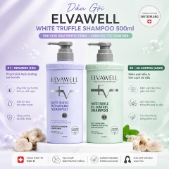 Dầu Gội Elvawell White Truffle Shampoo 500ml